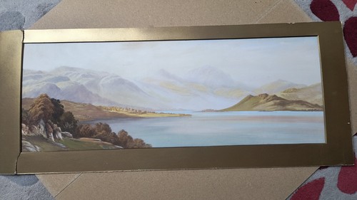 Original vintage watercolour - vintage,