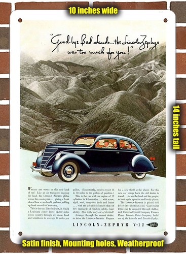 Metal sign 1937 - sign,