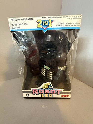 Vintage 1980s robot leo - 1980s,