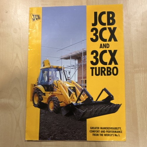 Jcb 3cx turbo brochure - &,
