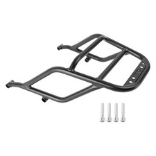Black rear luggage rack - black,