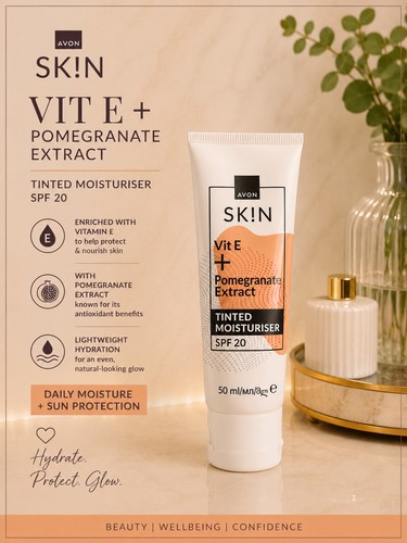Avon vit pomegranate - e,