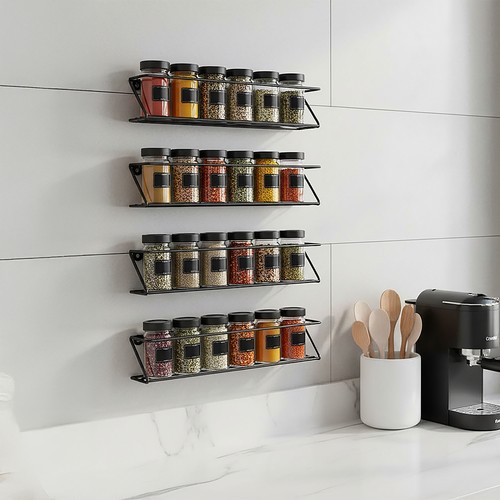 Pack black metal wall - pack,