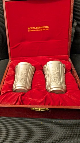 Selwin pewter goblets - goblets, tin