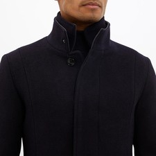 Gianni Feraud Black Wool Blend