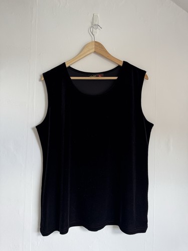 Stephen velvet vest top - velvet,