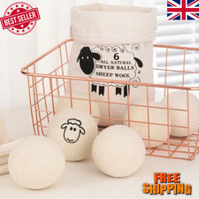 1/6PCS Wool Dryer Balls
