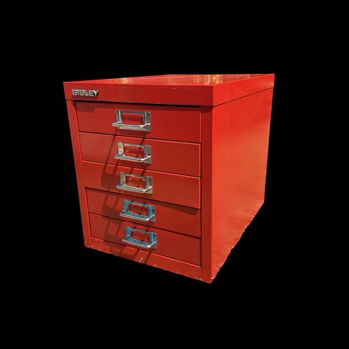 Bisley drawer steel - 5-drawer, desktop