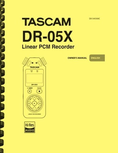 Tascam 05x linear - tascam, pcm