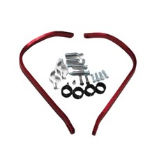 Red 7/8" 1 1/8" 22mm 28mm Handlebar Handguard For Honda CR XR XL CRF 100F 150F