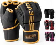 EVO MMA Gloves UFC Boxing Muay Thai kick Boxing punch Bag sparring Training PRO