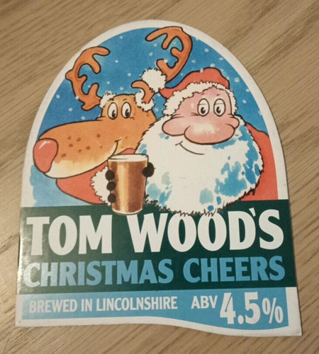 Tom wood brewery christmas - wood's,
