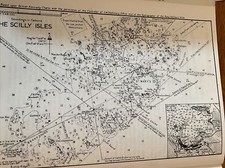 VINTAGE SEA CHART / NAUTICAL