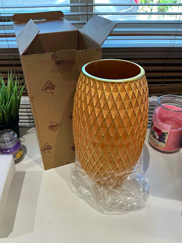 Gold geometric ceramic - geometric,