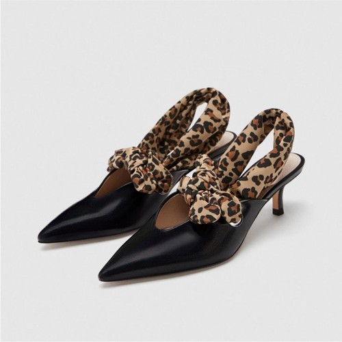 Zara kitten heel pointy - kitten,