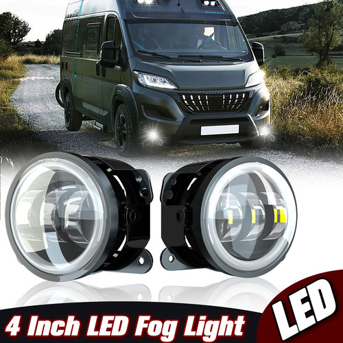 Pair inch round - round, fog