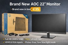 Brand new boxed aoc - new,,