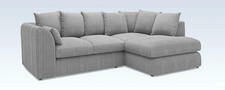 corner sofa jumbo cord & 3+2