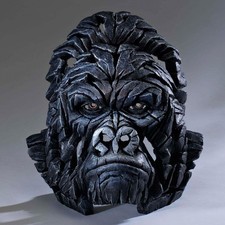 Edge Sculpture Gorilla Bust