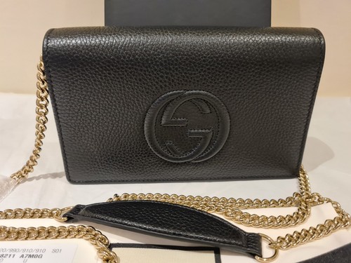 Gucci soho black leather - gucci,