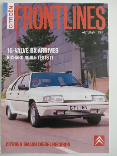 Citroen frontlines 16v - frontlines, bx