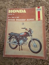 Haynes Manual Honda H100 A