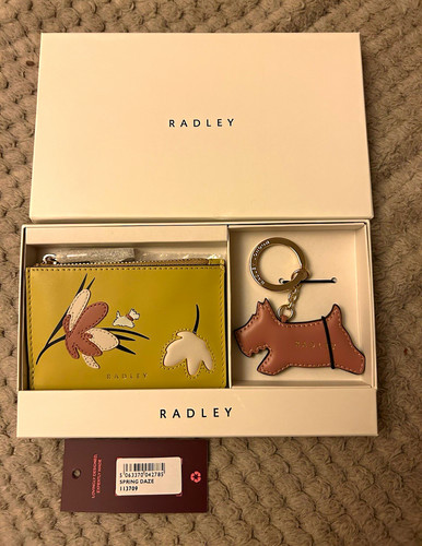 Radley spring daze leather zip - daze,