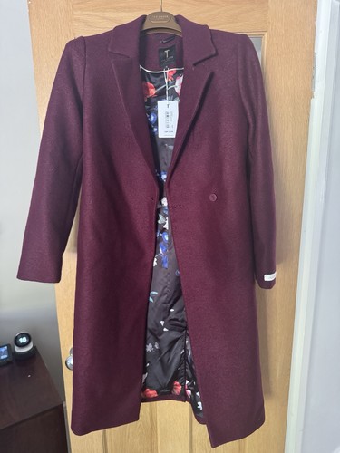 Ted baker wool wrap - wool, coat
