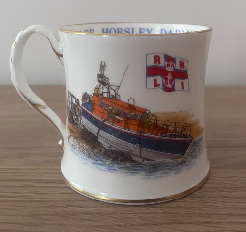 Coalport bone china mug - bone, rnli