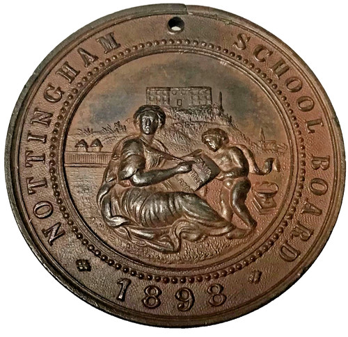 Medal 1898 exemplary - 1898,