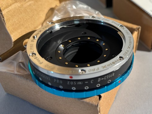 Eos mount lens - c),
