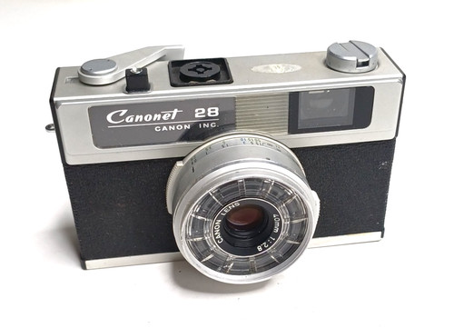 Canonet 35mm film camera - camera,