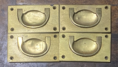 Set antique brass - x, recessed