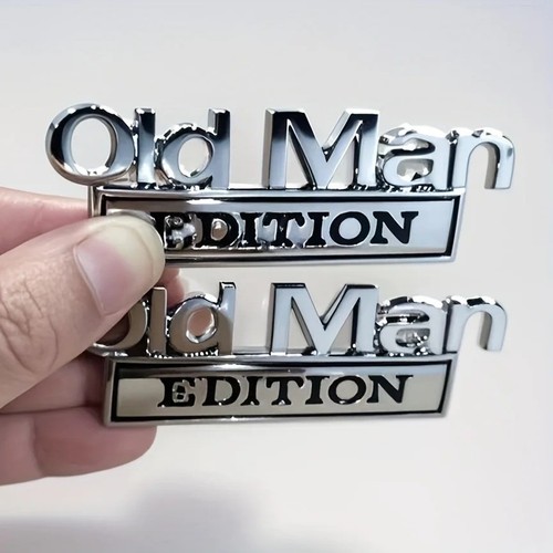 Old man edition chrome - man, 3d