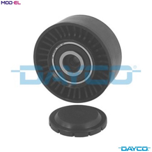 Deflectionguide pulley vribbed - deflectionguide,