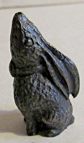 Ornament hand made - made, bronzed