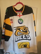 Gameworn Bracknell Bees Jersey Size GXL #31 Massey