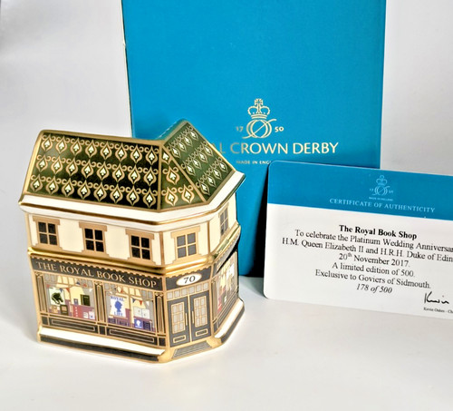 Crown derby royal bookshop - crown,