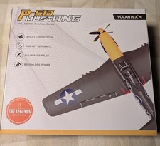 Volantex P-51D Mustang (500mm) RTF Brushless RC Plane w/Gyro