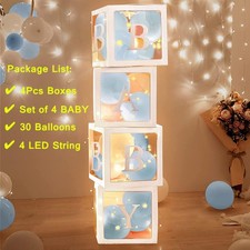 Transparent Balloon Box 4PC