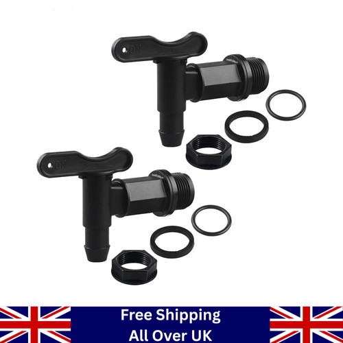 Pair water butt - of, tap