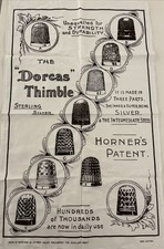Dorcas Thimble Tea Towel