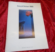 Bang & Olufsen  Hi-Fi  Brochure for  1985. Beosystem Beocenter. 50 Pages