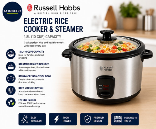 Russell hobbs electric rice - electric,