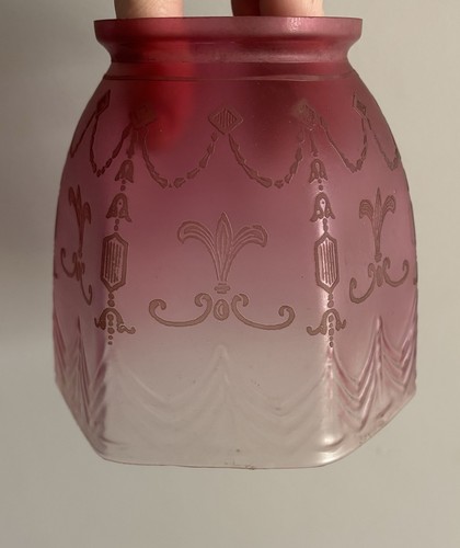 Cranberry glass gas - glass, light
