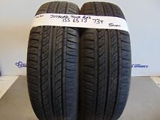 155/65/13 Tyres Pair of Part Worn Joyroad Tour RX1 73T 5 mm Tires Warn x2 N50