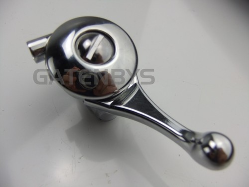Classic chrome motorcycle - r/h,