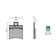 Pastiglie freno Malossi BRAKE
