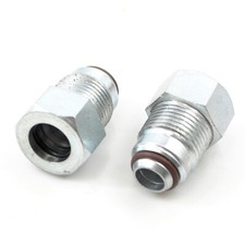 2X POWER STEERING LINE CONNECTOR FOR 2.7CRD Jeep Grand Cherokee II WJ 1999-2004