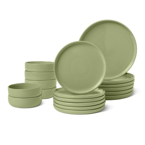 Glazed stoneware dinnerware - stoneware,